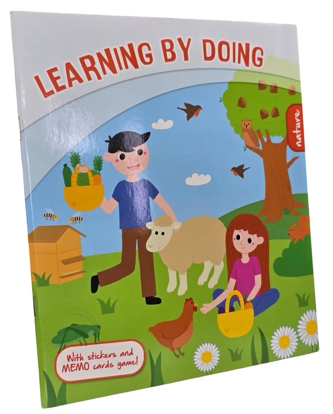 Learning By Doing: Nature With Stickers and Memo Card Game! - Ages 5-7 - E-B00k