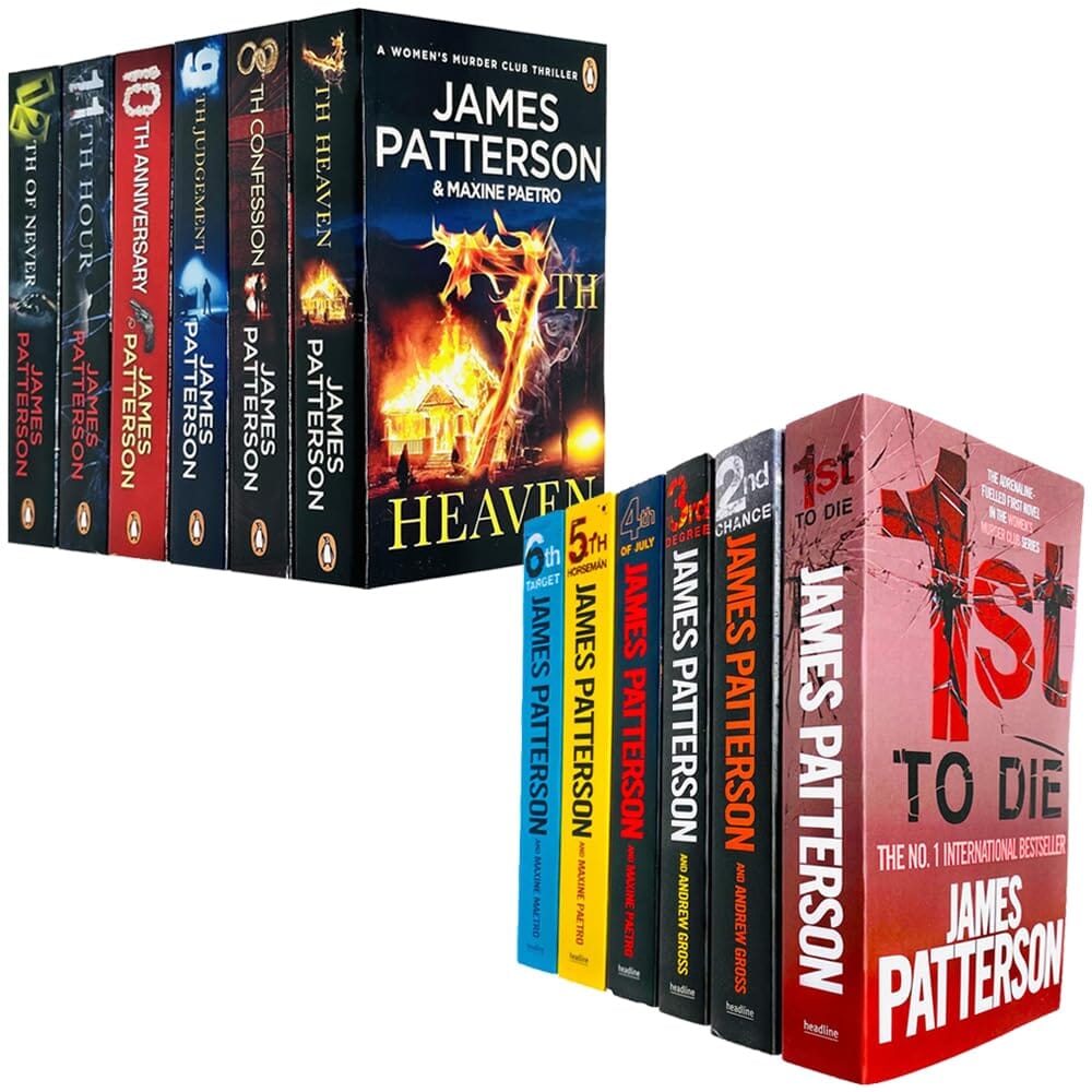 Women's Murder Club by James Patterson: Books 1-12 Collection Set - Fiction - E-B00k