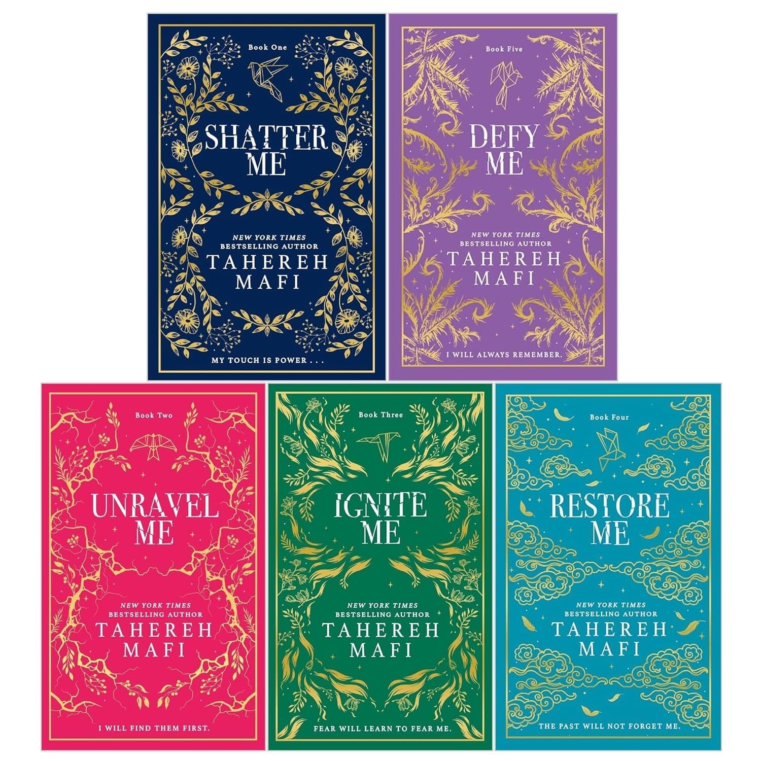 Shatter Me Collector's Edition by Tahereh Mafi 5 Books Collection Set - Ages 14+ - E-B00k