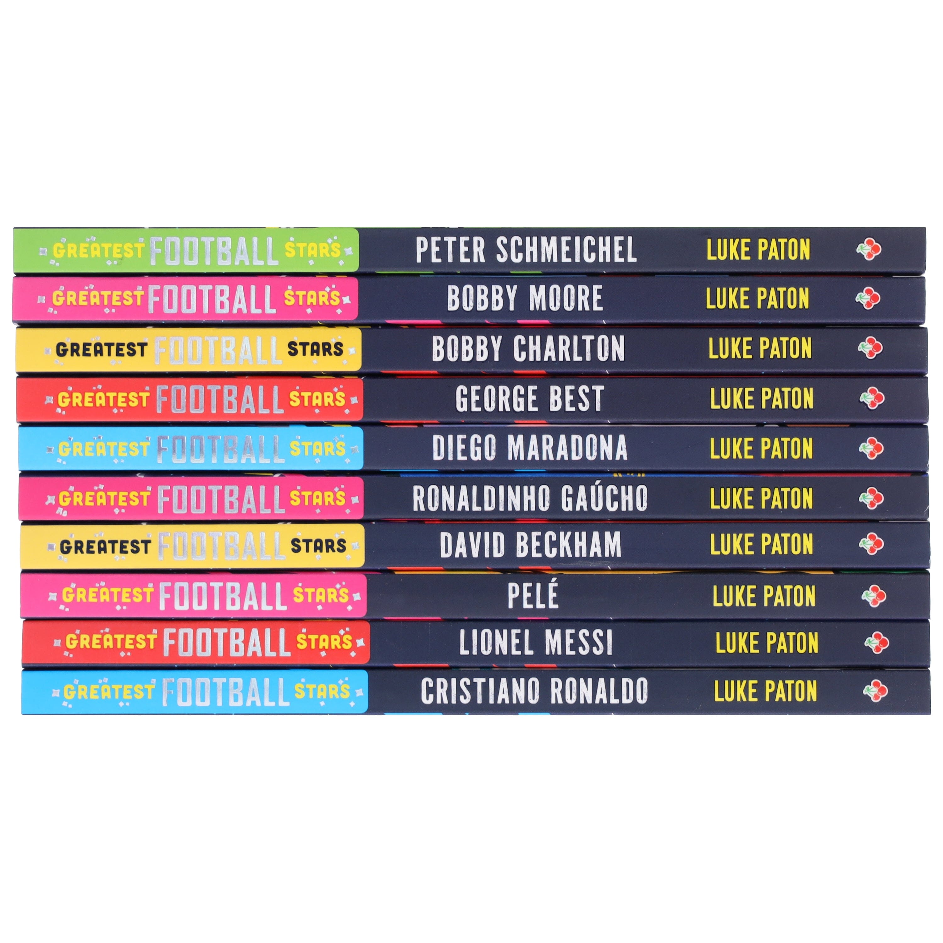 The Greatest Football Stars by Luke Paton 10 Books Collection E-Books Set - Ages 7+ - E-B00k