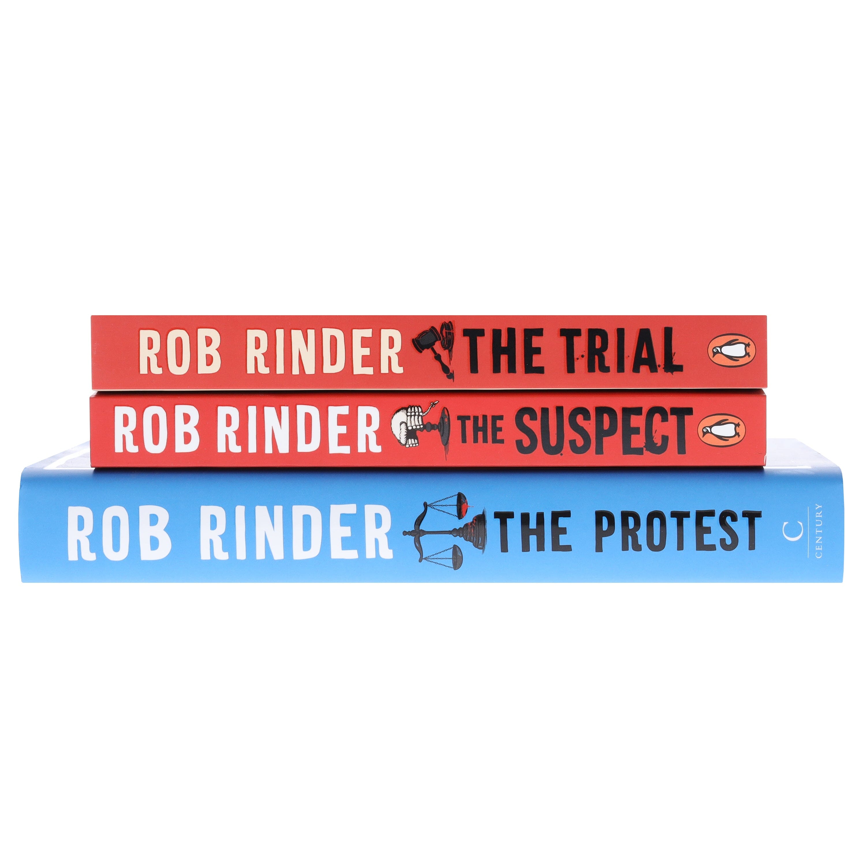 Rob Rinder Collection (The Trial, The Suspect & The Protest) 3 Books Set - Fiction - E-B00k/E-B00k