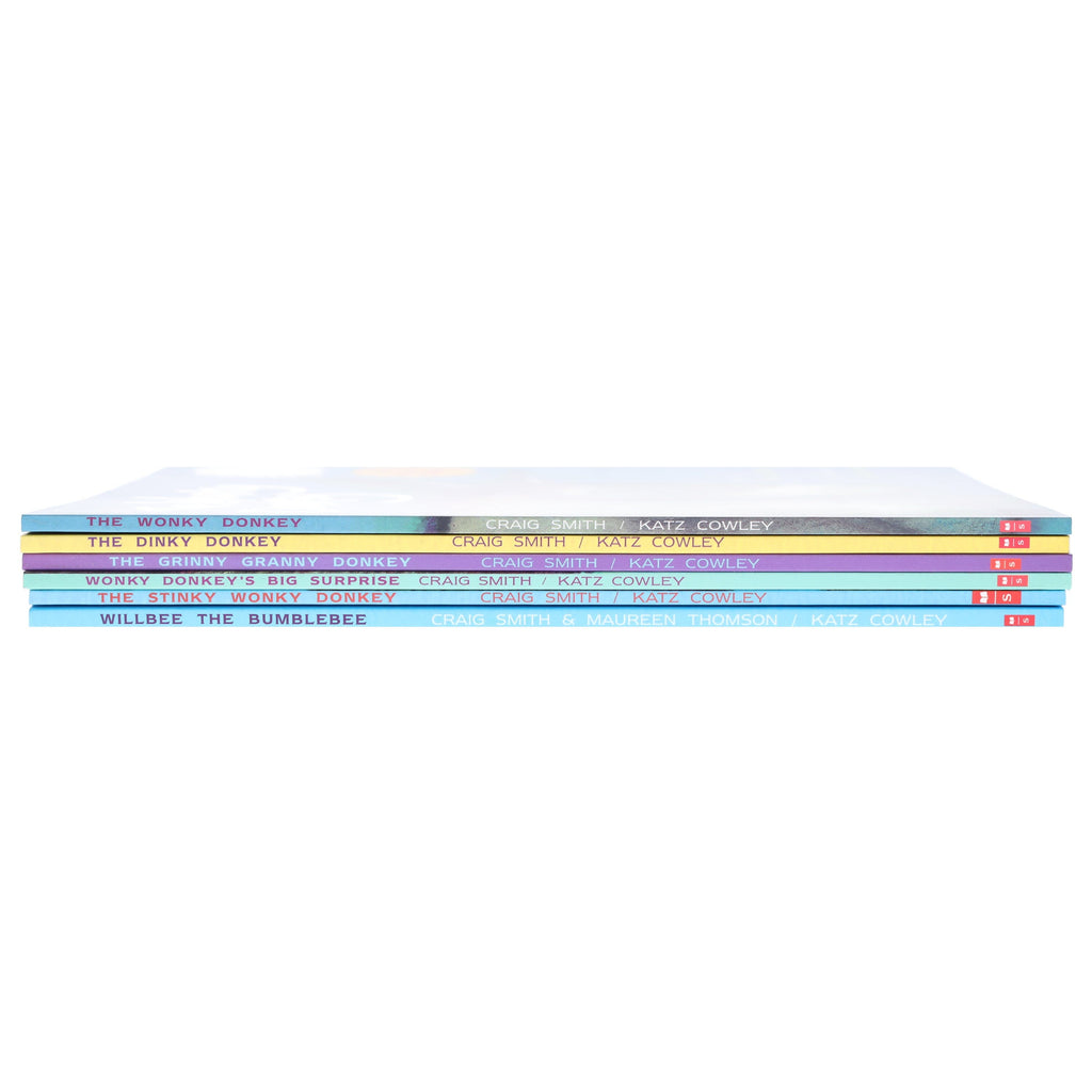 Wonky Donkey Series by Craig Smith & Maureen Thomson Illustrated 6 Books Collection Set - Ages 3+ - E-B00k