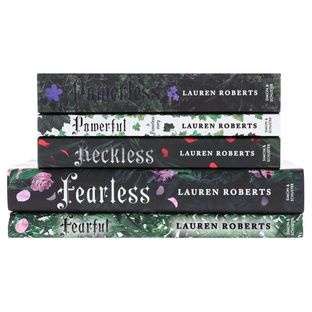The Powerless Series By Lauren Roberts 5 Books Collection Set - Ages 14+ - E-B00k/E-B00k