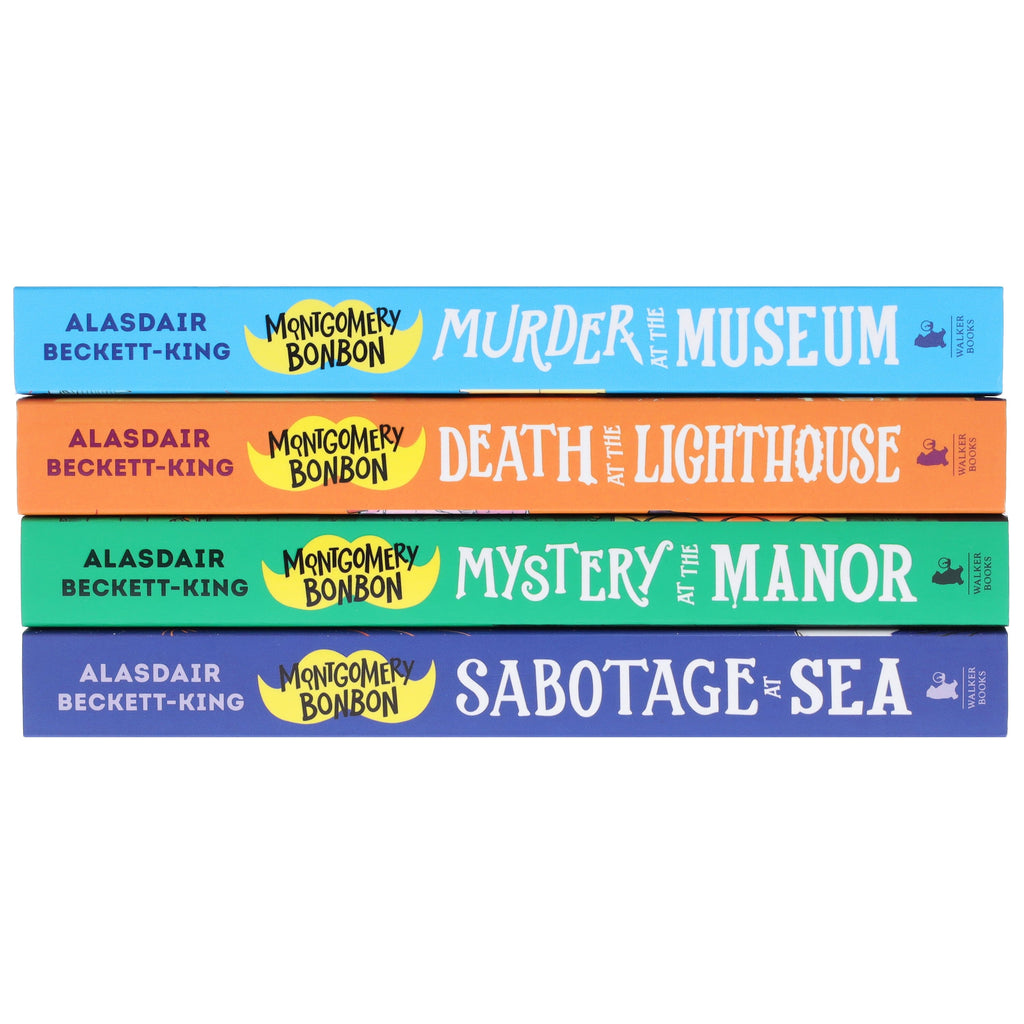 Montgomery Bonbon Series by Alasdair Beckett-King: Illustrated 4 Books Collection Set - Ages 9-12 - E-B00k