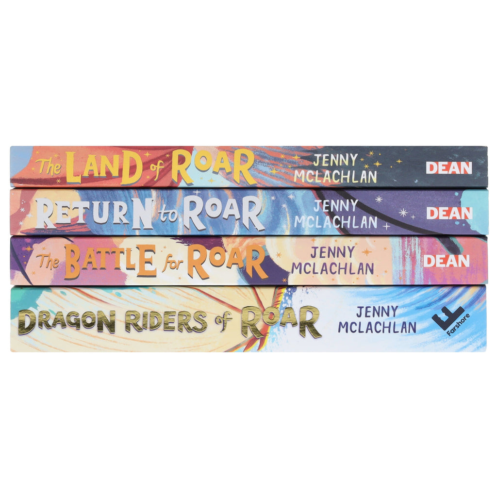 The Land of Roar Series by Jenny McLachlan Illustrated 4 Books Collection Set - Ages 9-14 - E-B00k
