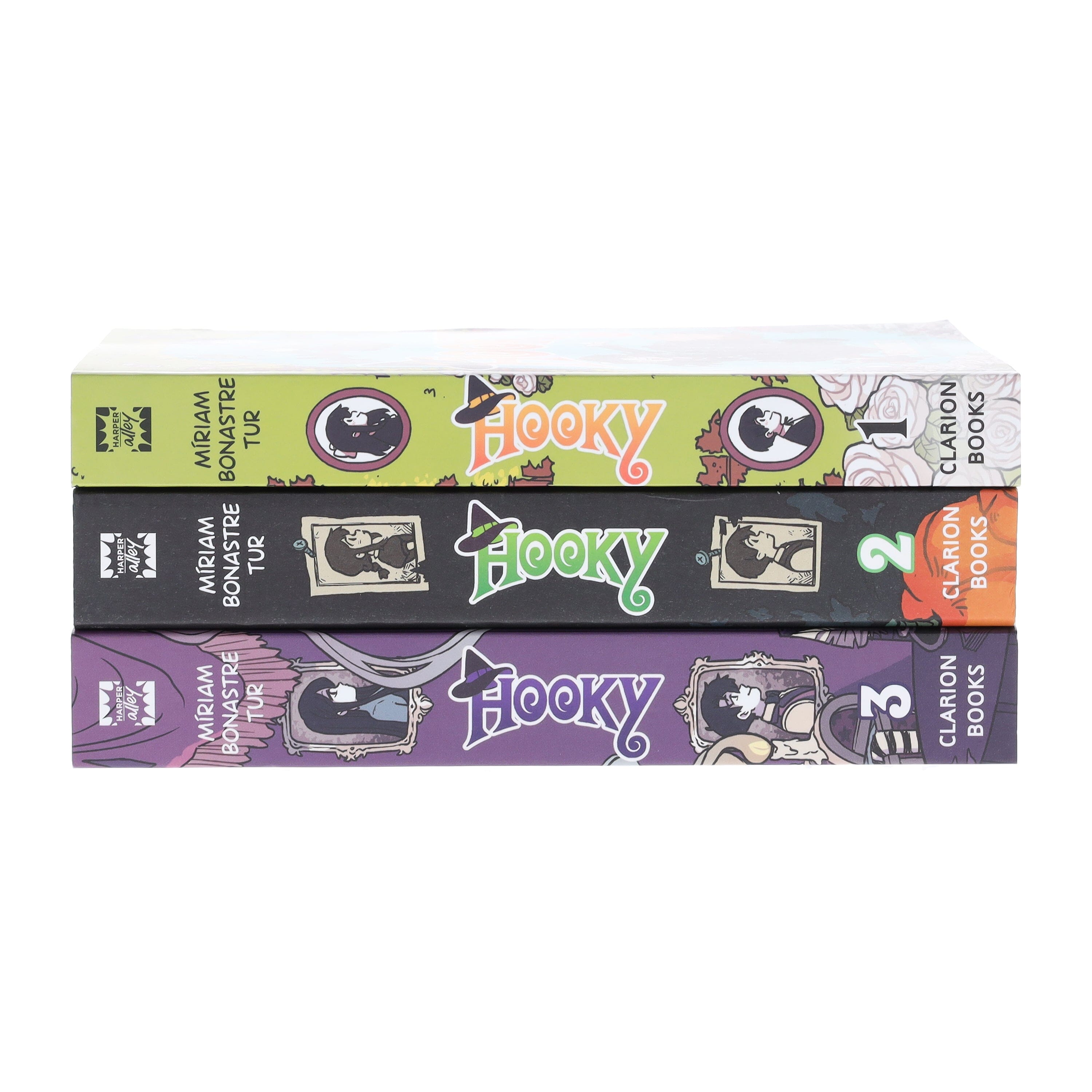 Hooky (Vol 1-3) Graphic Novel Series by Míriam Bonastre Tur 3 Books Collection Set - Ages 8-12 - E-B00k