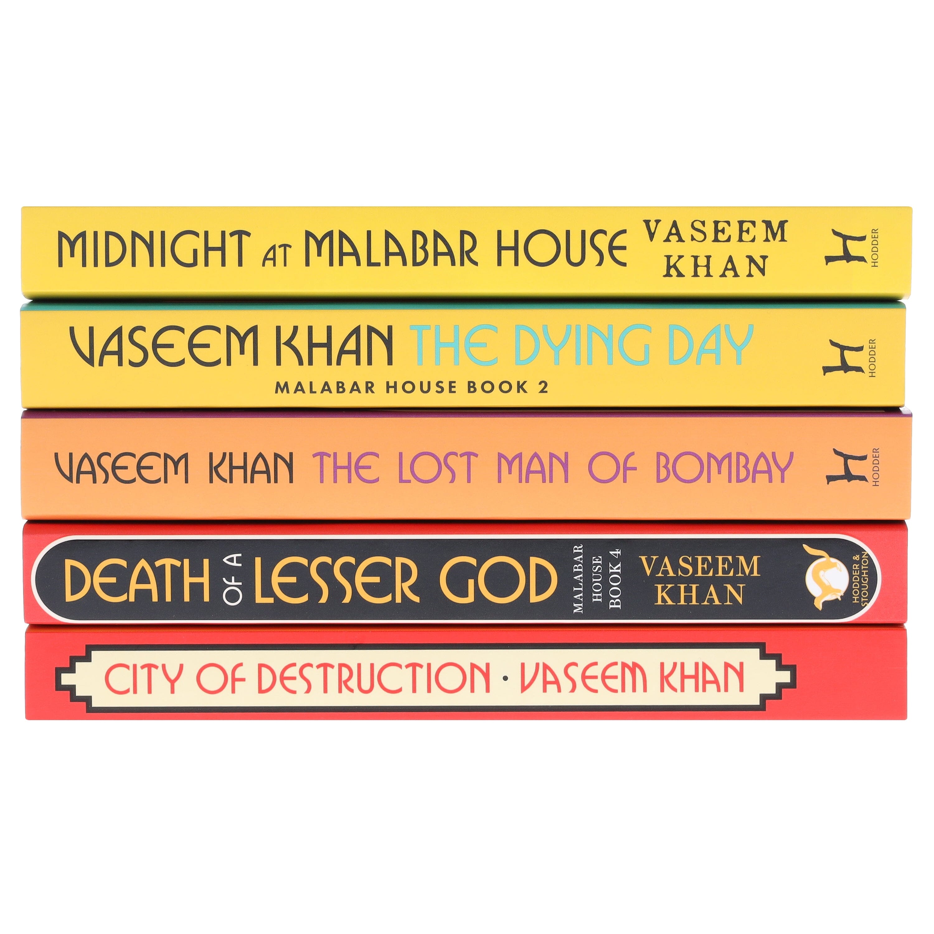 The Malabar House Series by Vaseem Khan 5 Books Collection Set - Fiction - E-B00k