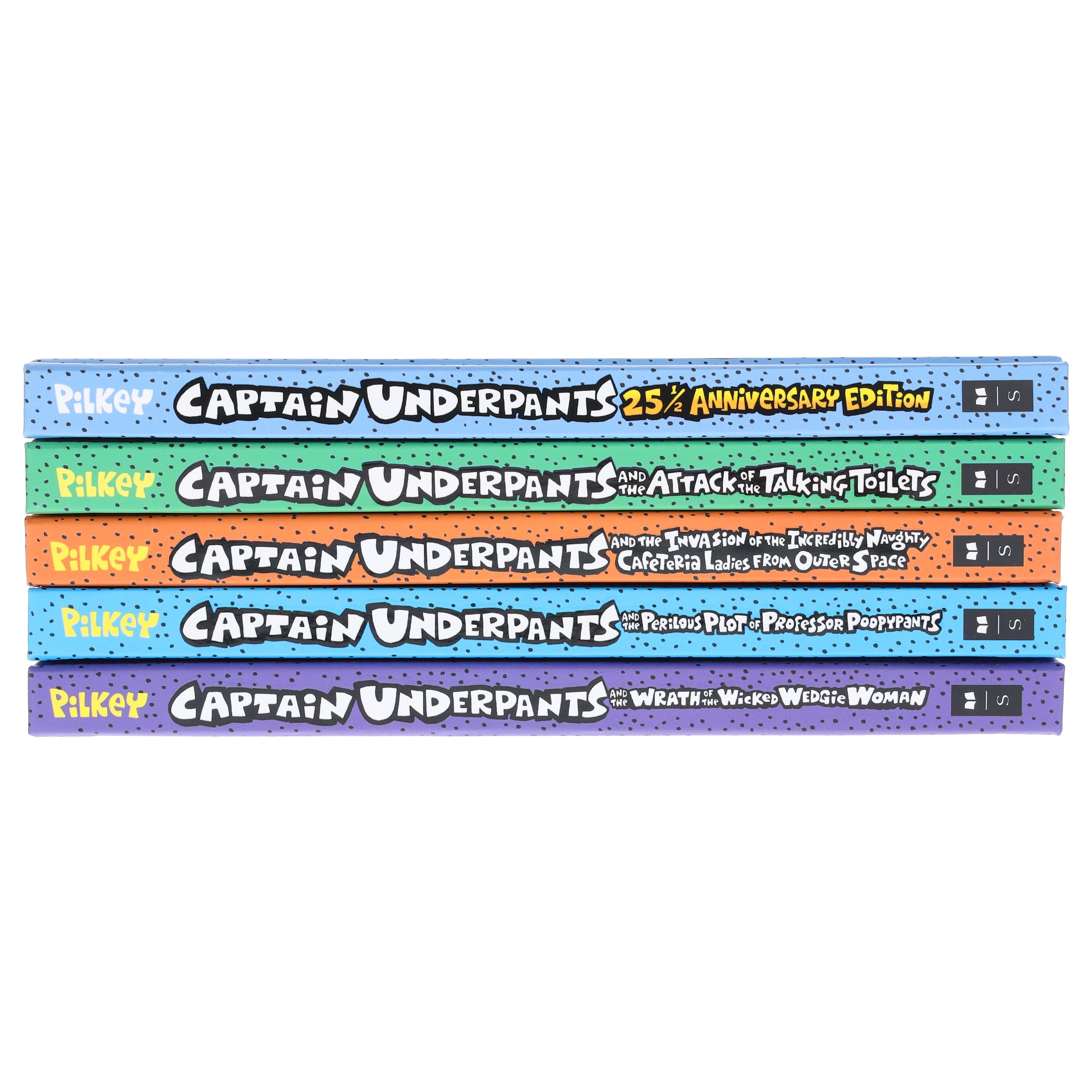 The Captain Underpants Colossal Color Collection Epic Graphic Novels 5 Books Set - Ages 7-10 - E-B00k