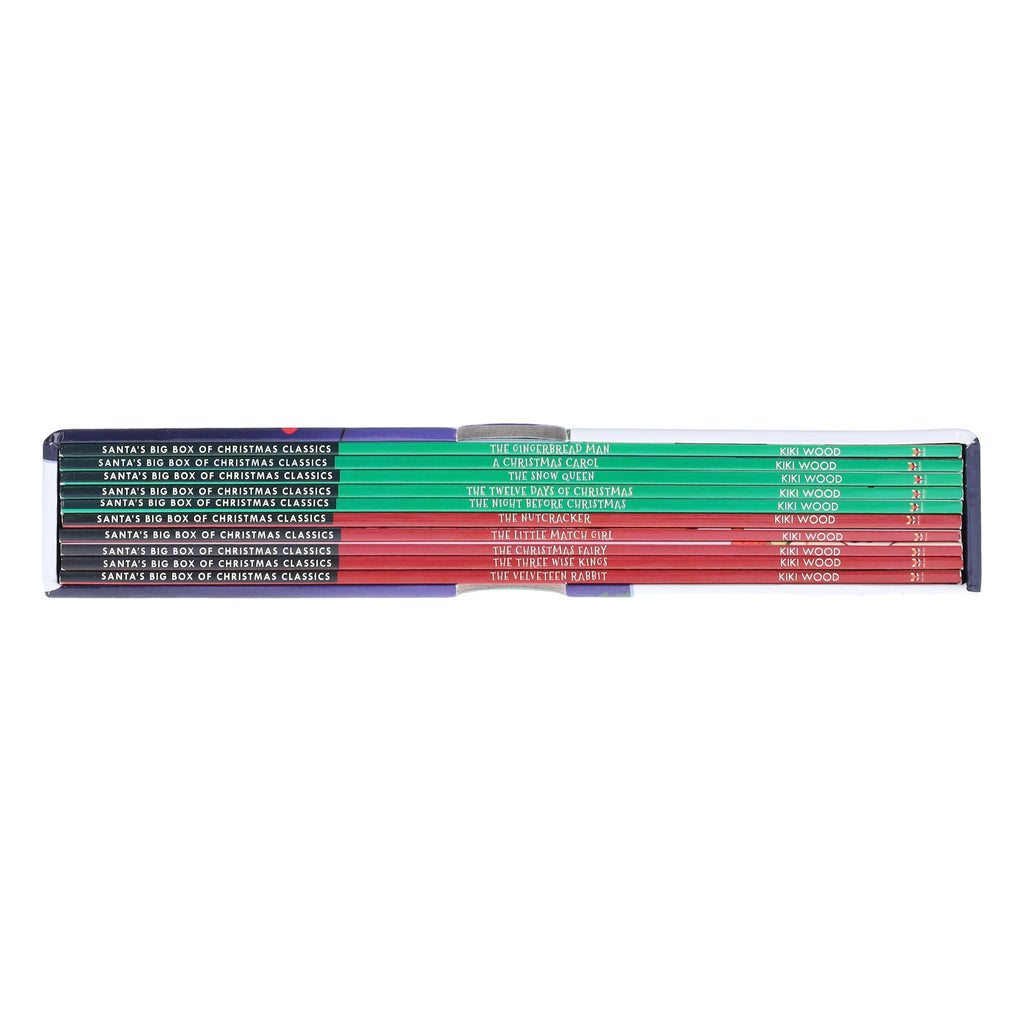 Santa's Big Box of Christmas Classics Collection by Kiki Wood 10 Books Set - Ages 5-9 - E-B00k