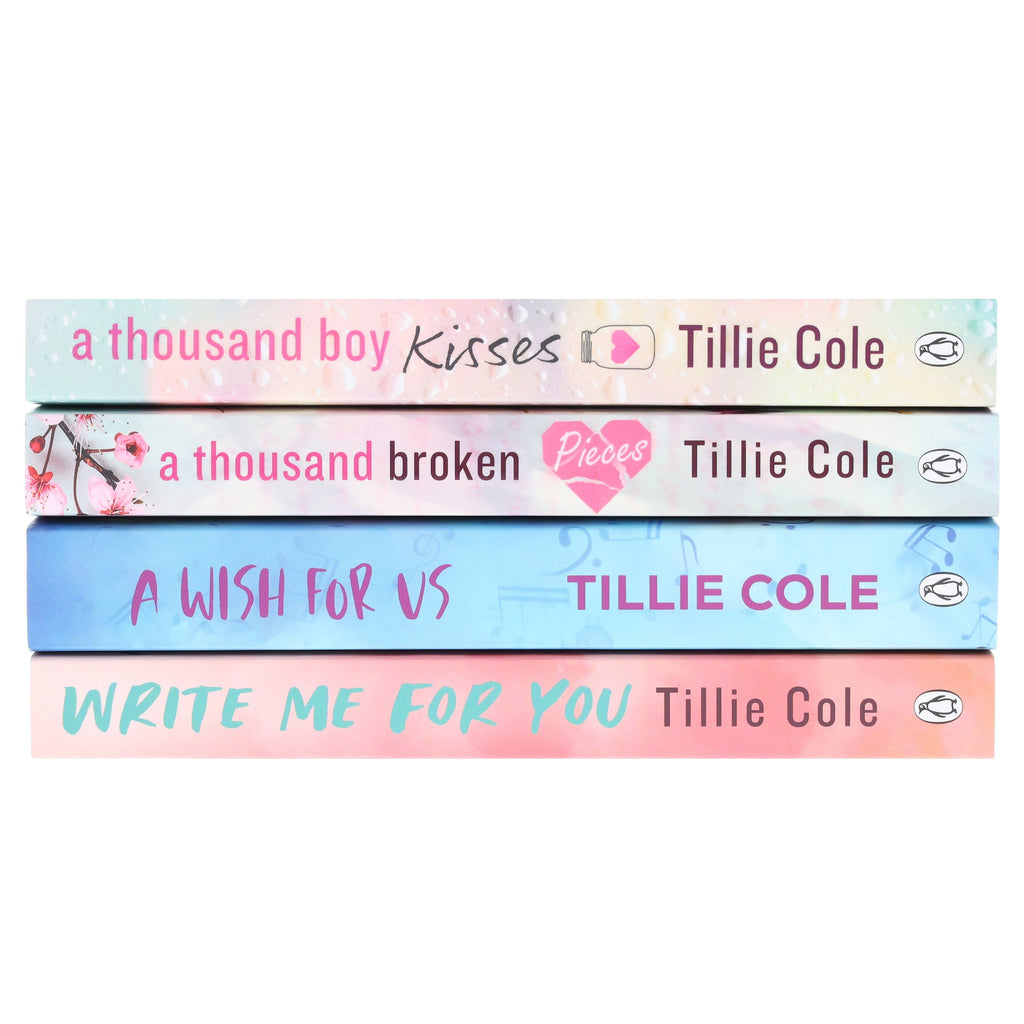 Tillie Cole Collection (A Thousand Boy Kisses, A Thousand Broken Pieces, A Wish For Us & Write Me For You) 4 Books Set - Fiction - E-B00k