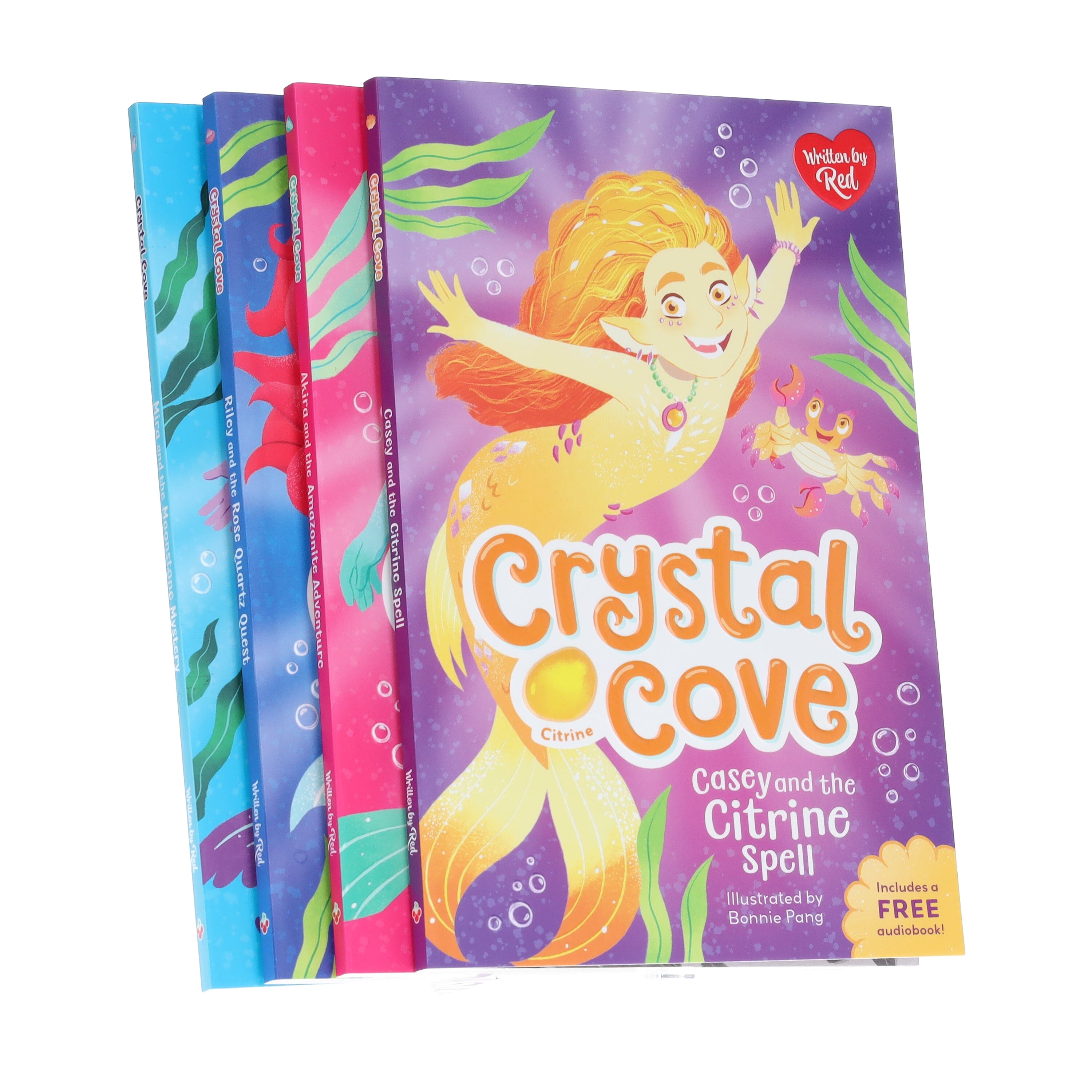 Crystal Cove Series by Red Illustrated 4 Books Collection Set - Ages 7-9 - E-B00k