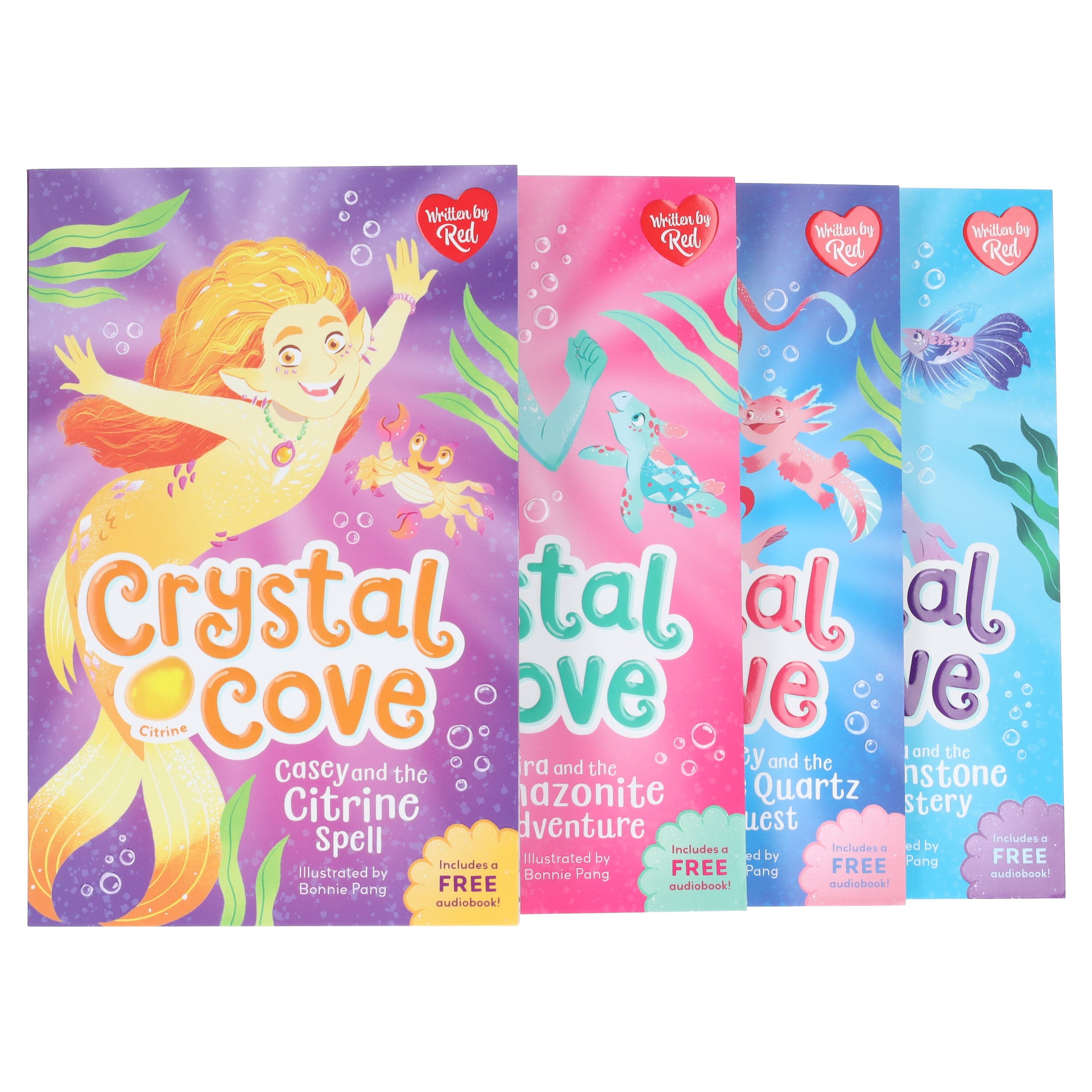 Crystal Cove Series by Red Illustrated 4 Books Collection Set - Ages 7-9 - E-B00k