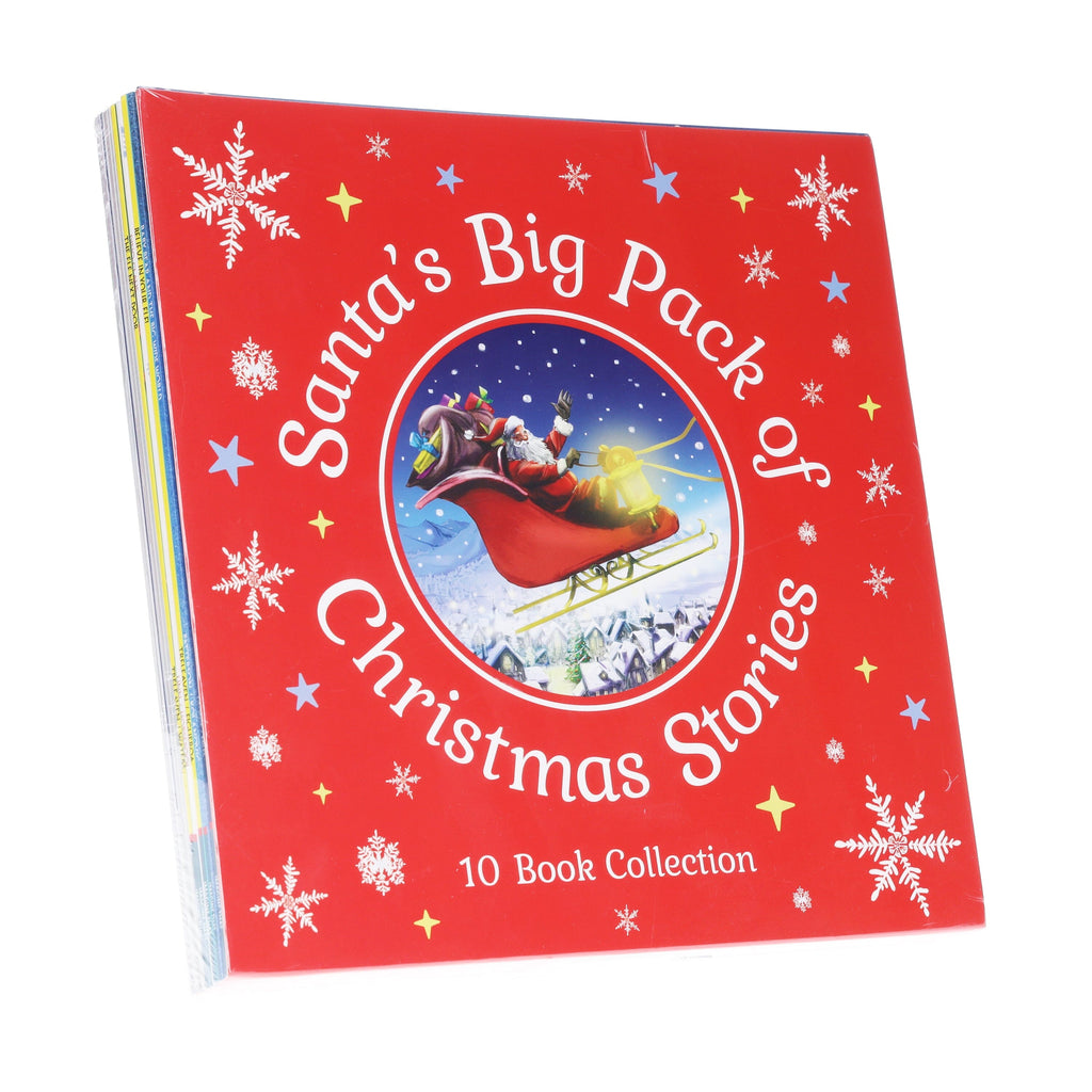 Santa's Big Pack of Christmas Stories 10 Book Collection Set by Joshua George & Others - Ages 3-5 - E-B00k