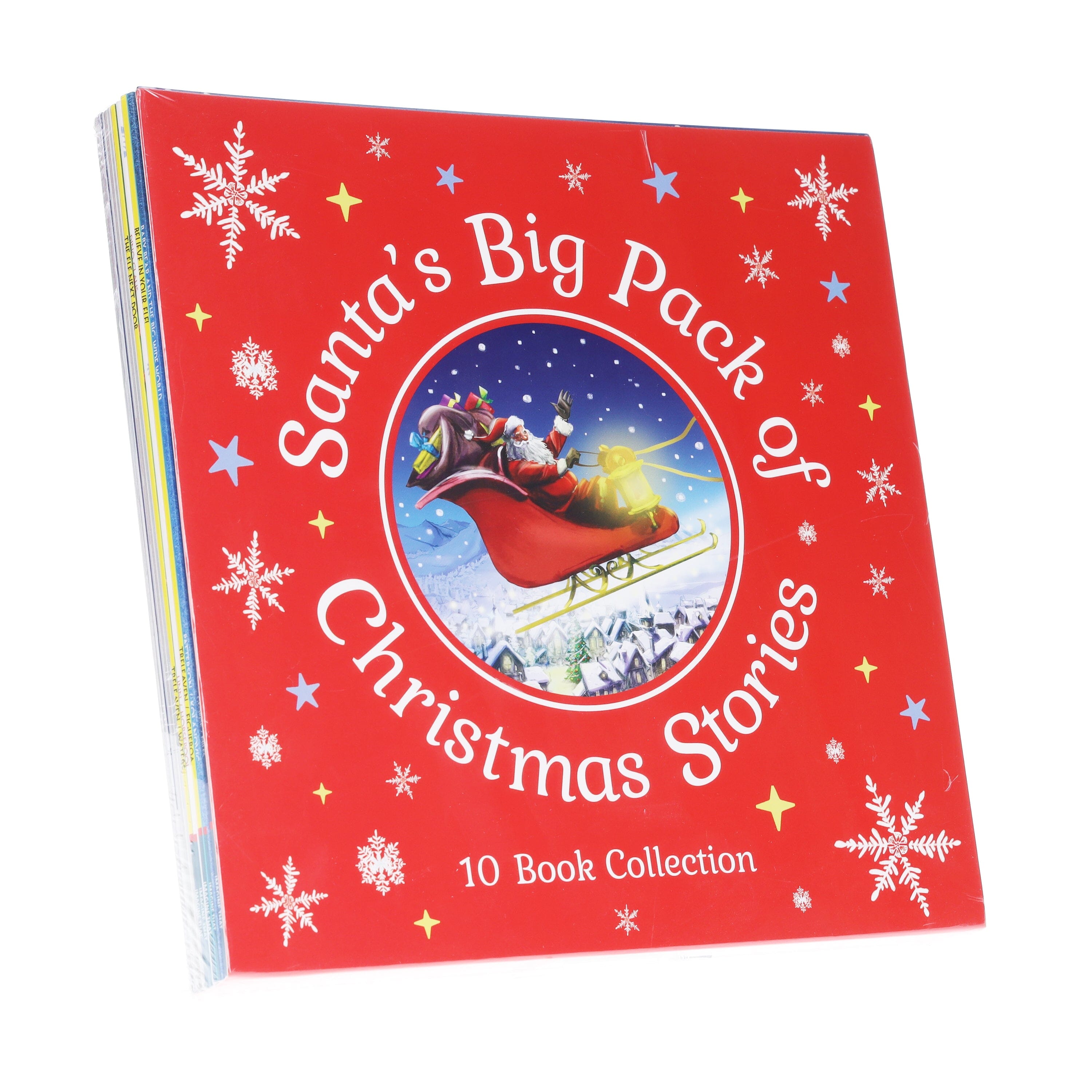 Santa's Big Pack of Christmas Stories 10 Book Collection Set by Joshua George & Others - Ages 3-5 - E-B00k
