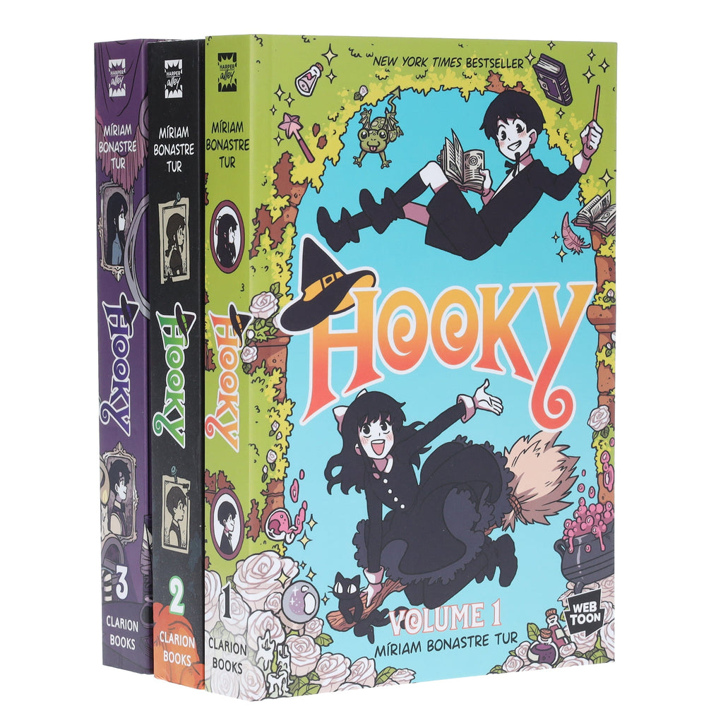 Hooky (Vol 1-3) Graphic Novel Series by Míriam Bonastre Tur 3 Books Collection Set - Ages 8-12 - E-B00k