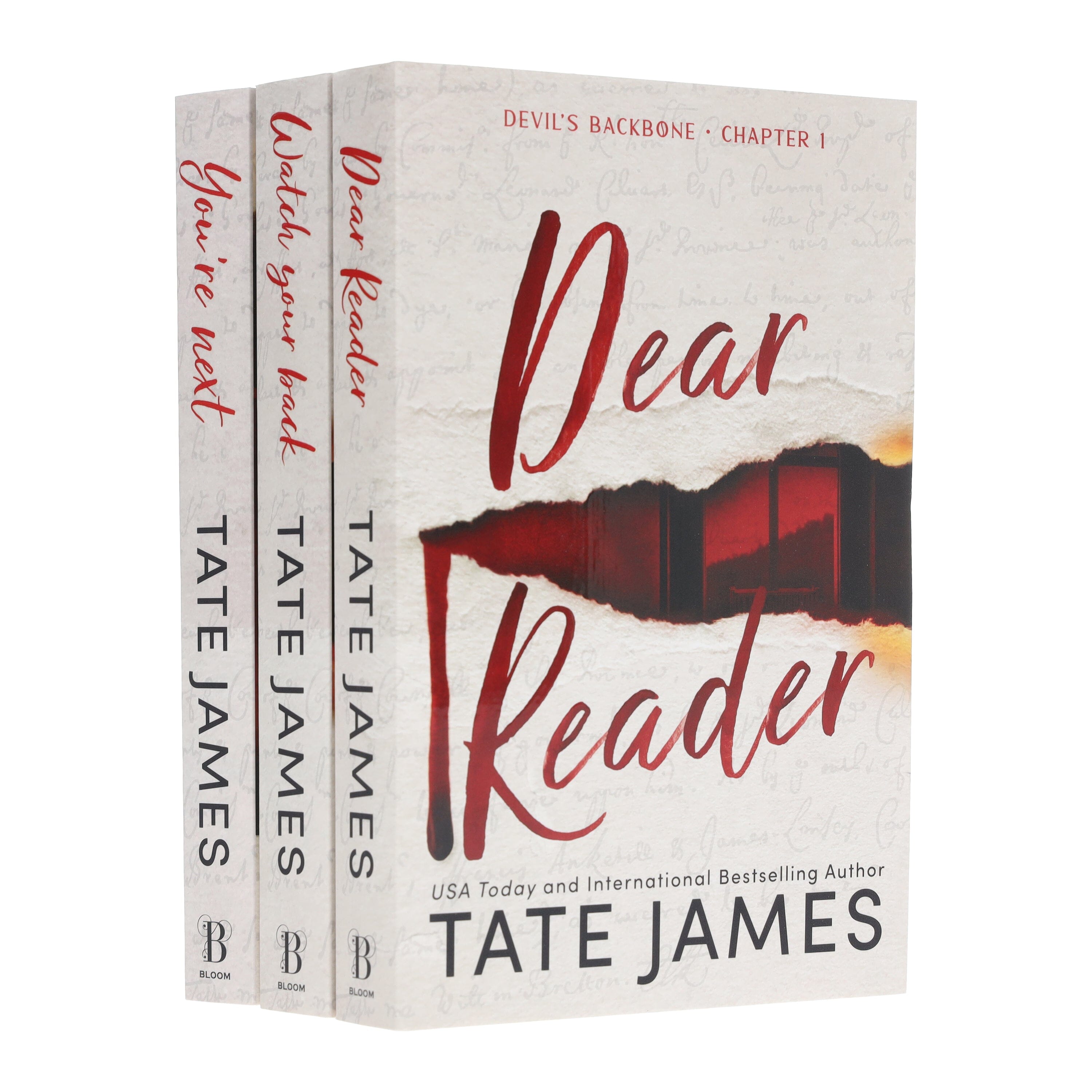 Devil's Backbone Series by Tate James 3 Books Collection Set - Fiction - E-B00k