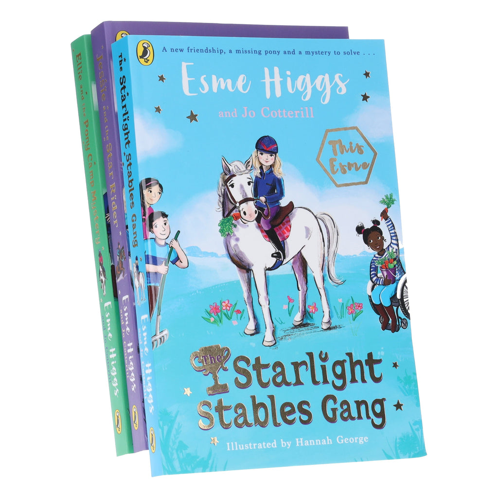The Starlight Stables Gang Series by Esme Higgs & Jo Cotterill Illustrated 3 Books Collection Set - Ages 8-12 - E-B00k