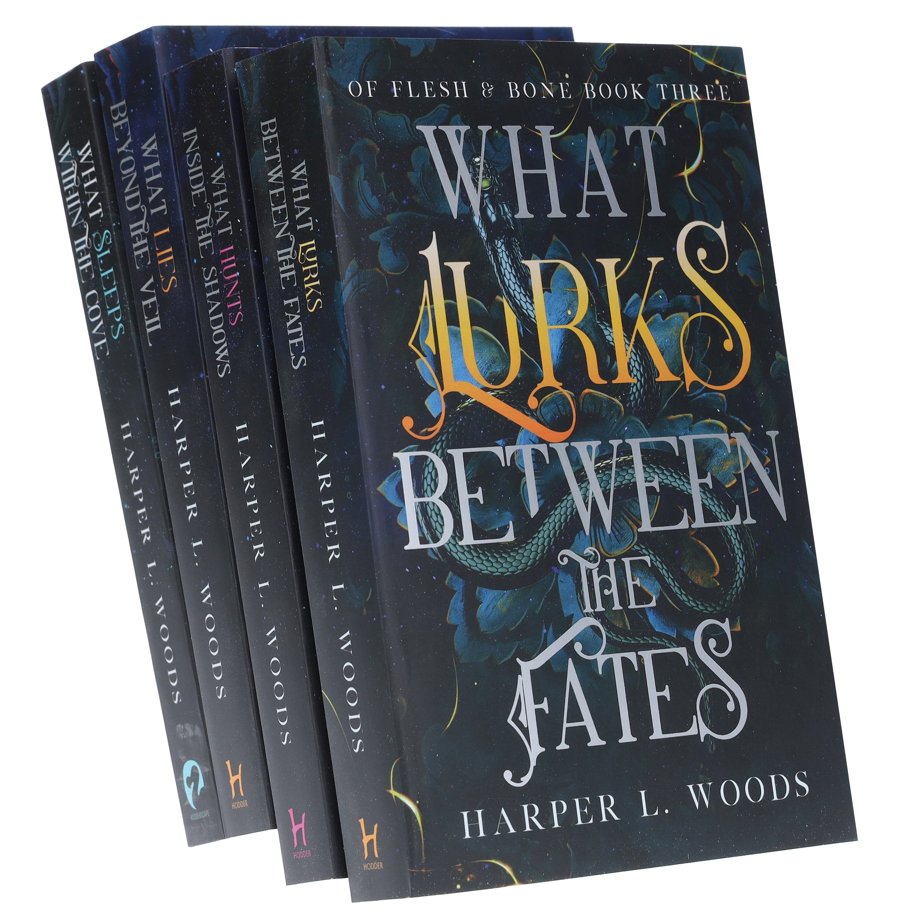 Of Flesh & Bone Series By Harper L. Woods 4 Books Collection Set - Fiction - E-B00k