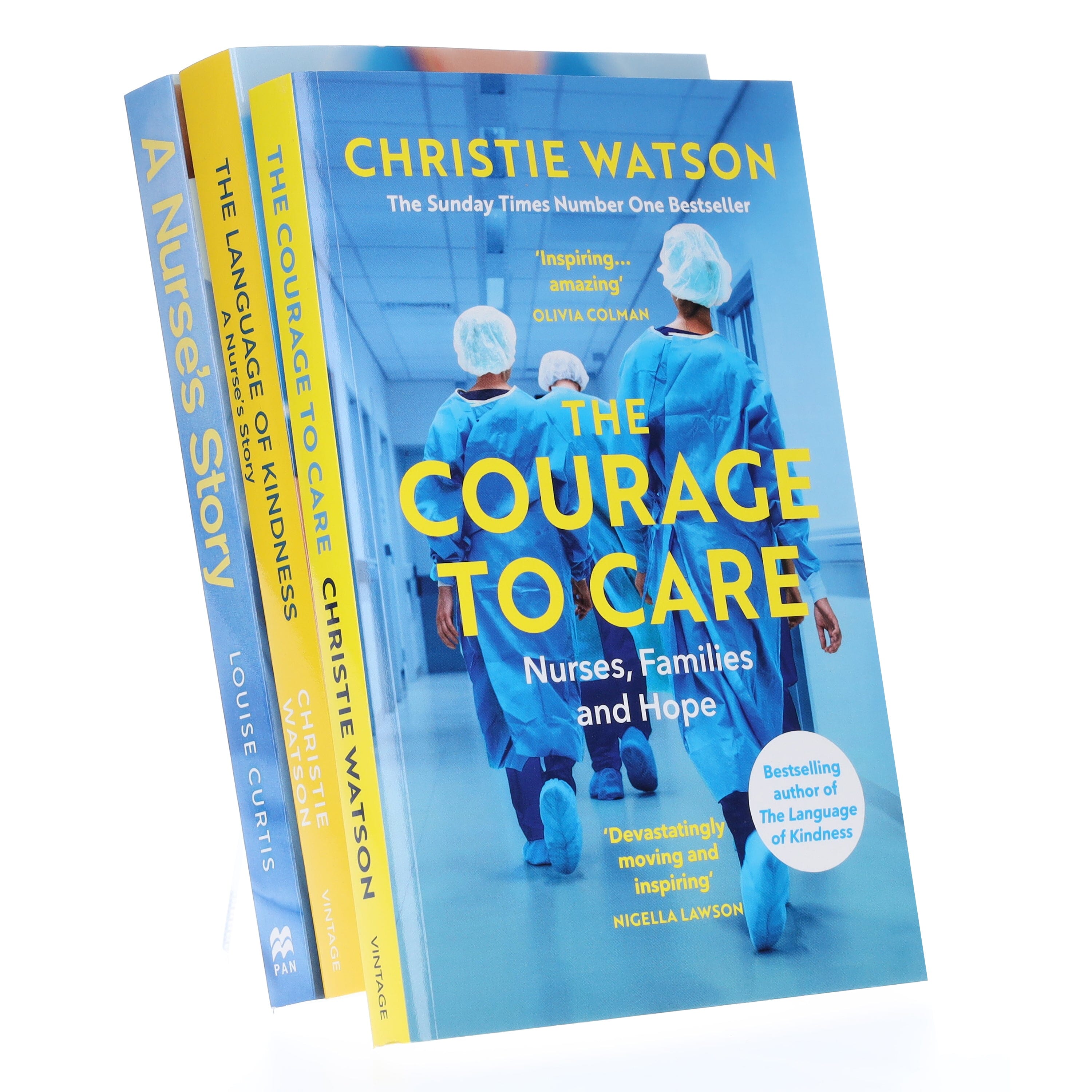 The Language of Kindness, The Courage to Care & A Nurse's Story by Christie Watson, Sarah Johnson & Louise Curtis 3 Books Collection Set - Non Fiction - E-B00k