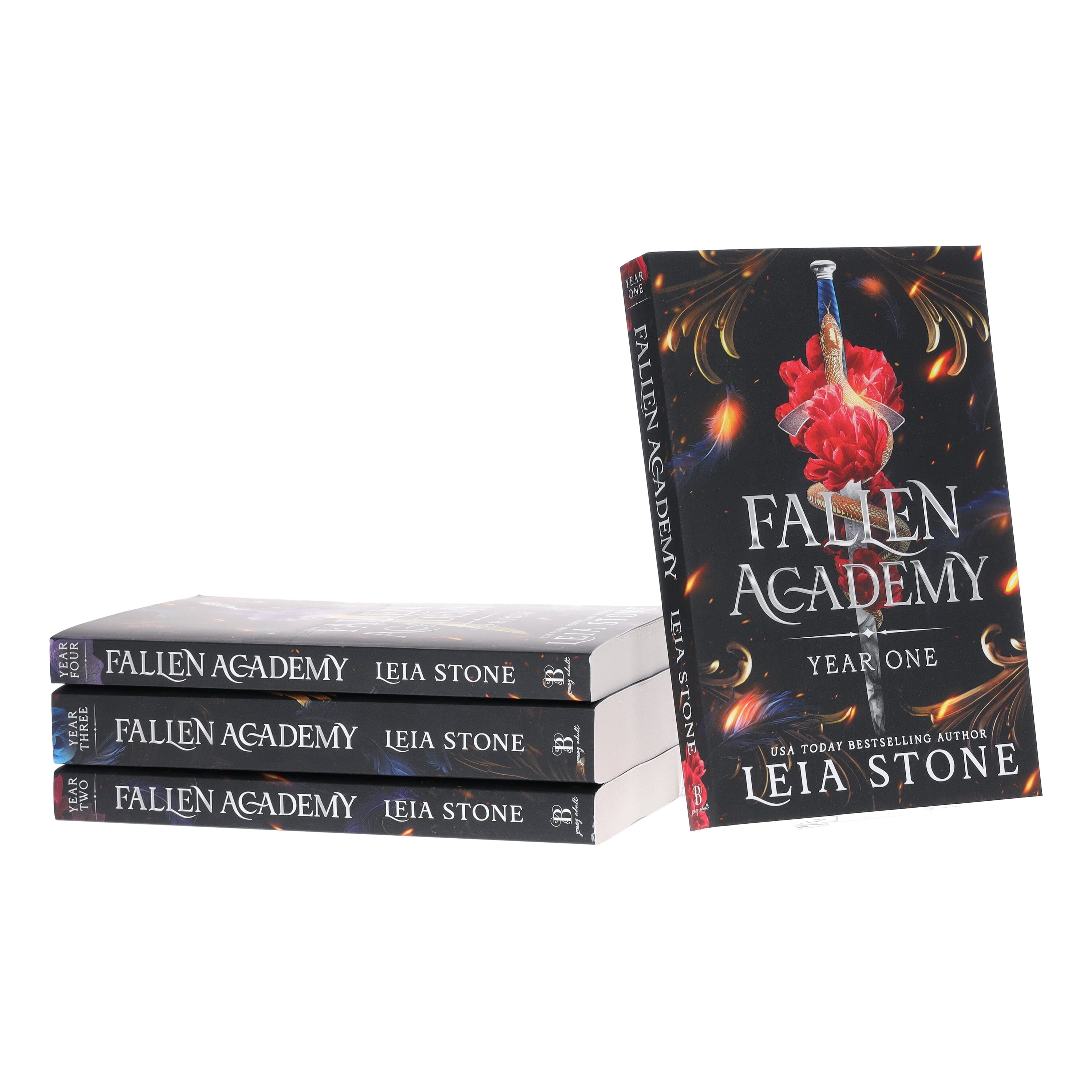 Fallen Academy Series by Leia Stone 4 Books Collection Set - Fiction - E-B00k