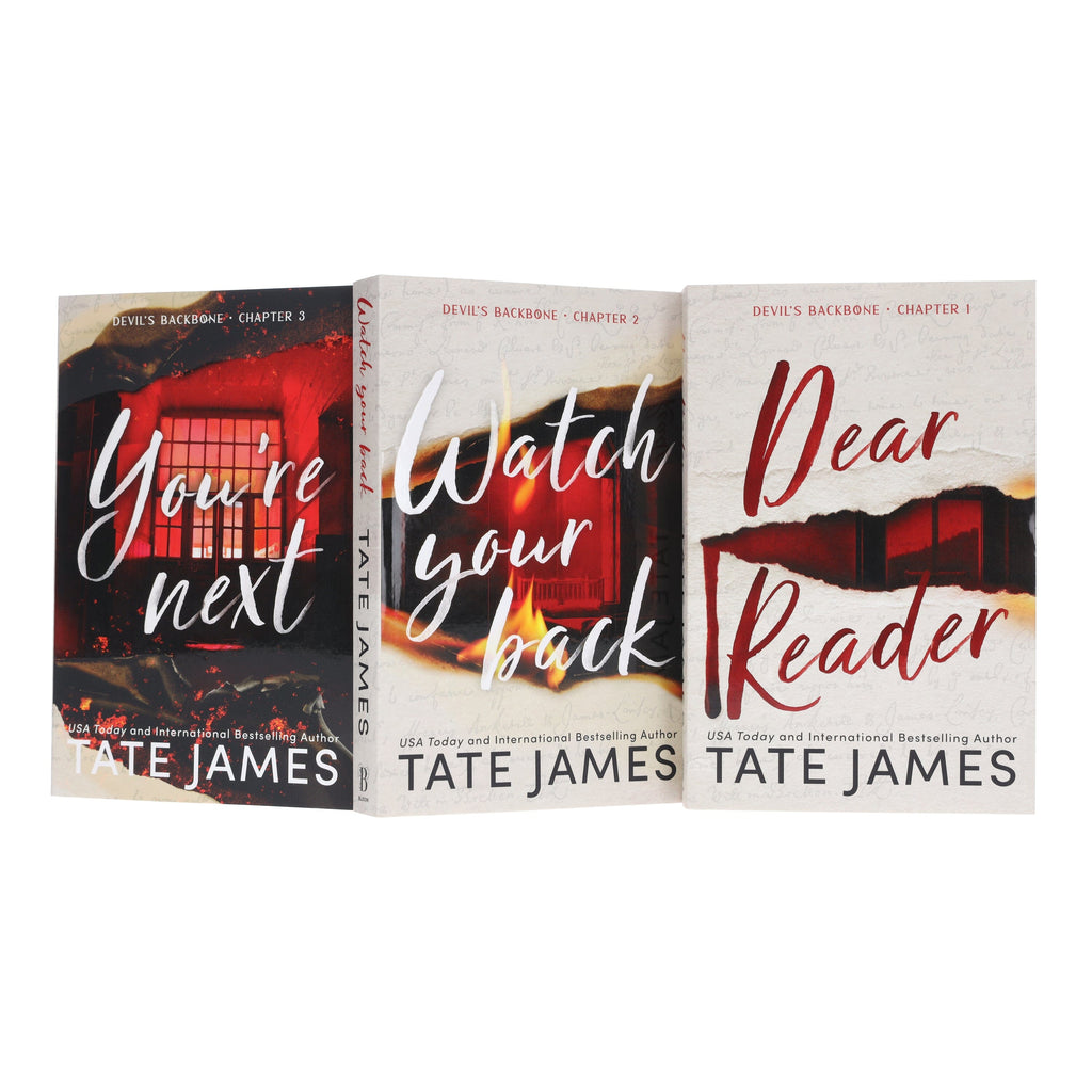 Devil's Backbone Series by Tate James 3 Books Collection Set - Fiction - E-B00k