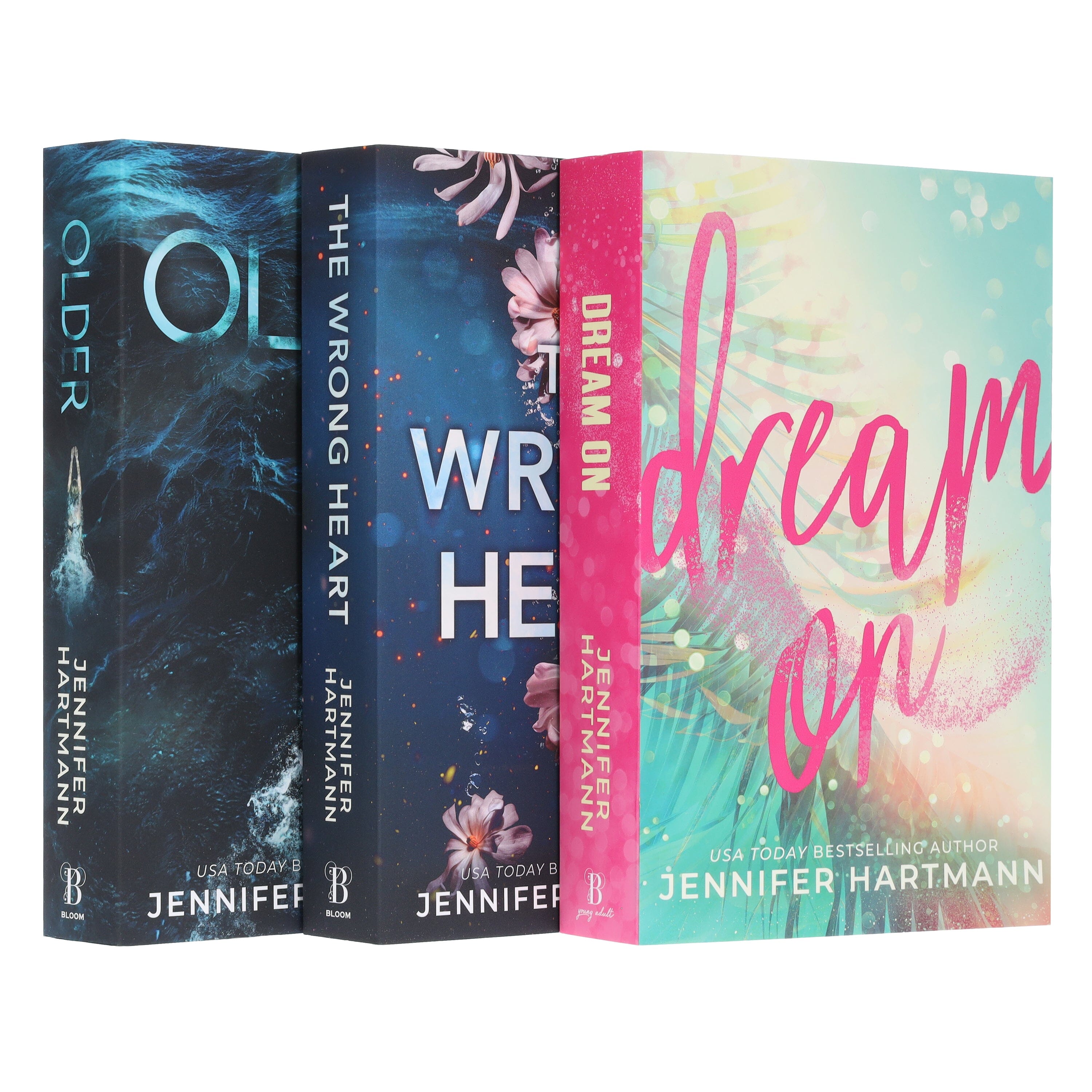 Jennifer Hartmann Collection (The Wrong Heart, Older & Dream On) 3 Books Set - Fiction - E-B00k