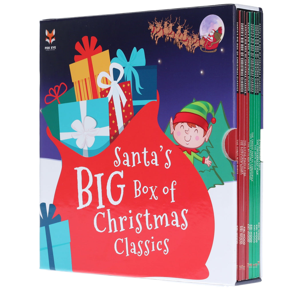 Santa's Big Box of Christmas Classics Collection by Kiki Wood 10 Books Set - Ages 5-9 - E-B00k