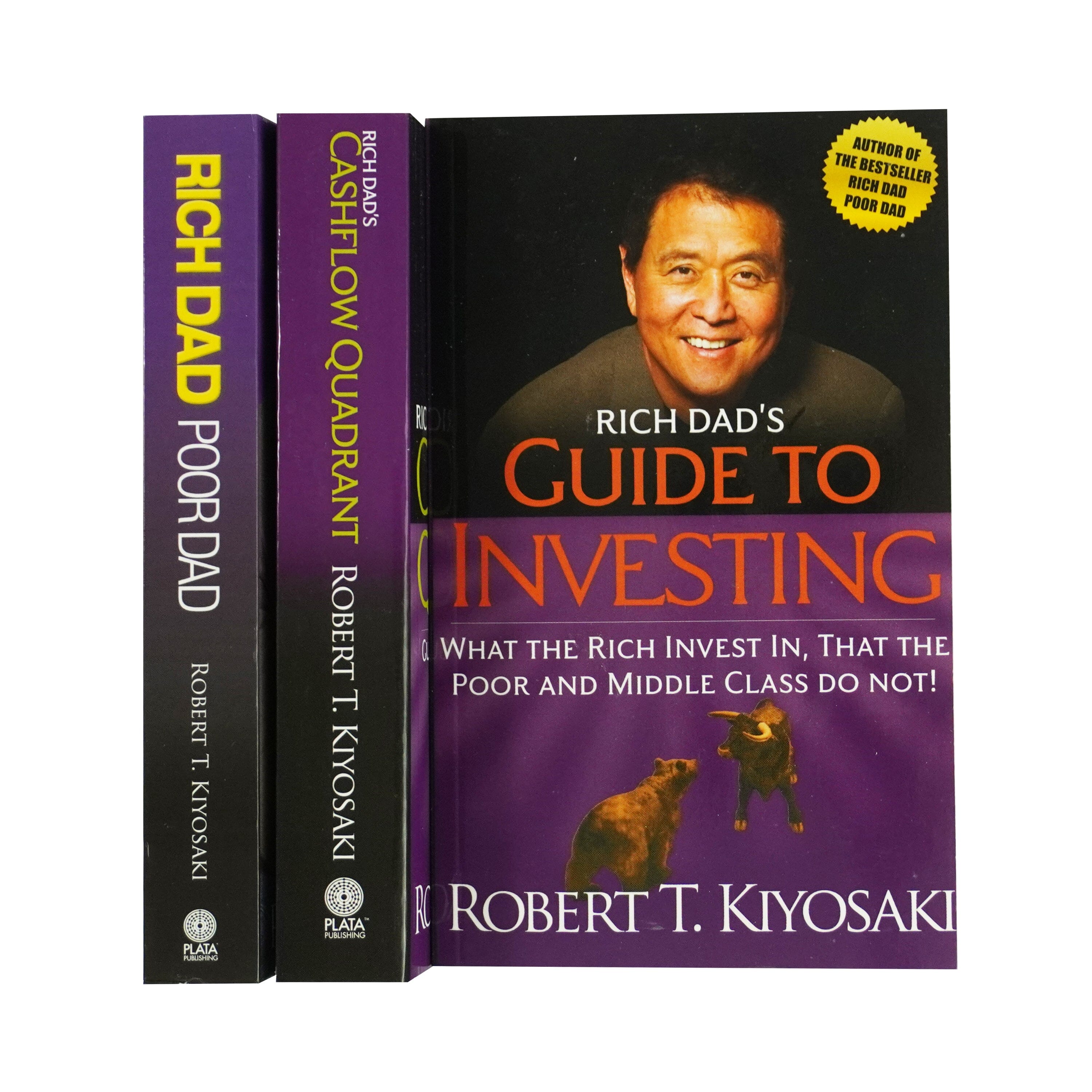 Rich Dad Poor Dad Robert T. Kiyosaki 3 Books Collection Set - Non Fiction - E-B00k