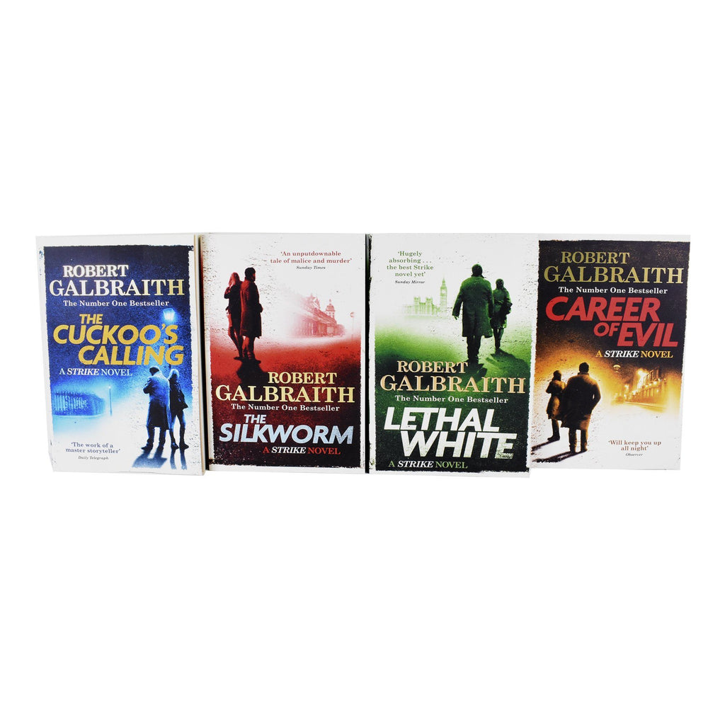 Damaged - Cormoran Strike by Robert Galbraith 4 Books Collection Set - Fiction - E-B00k - T 41