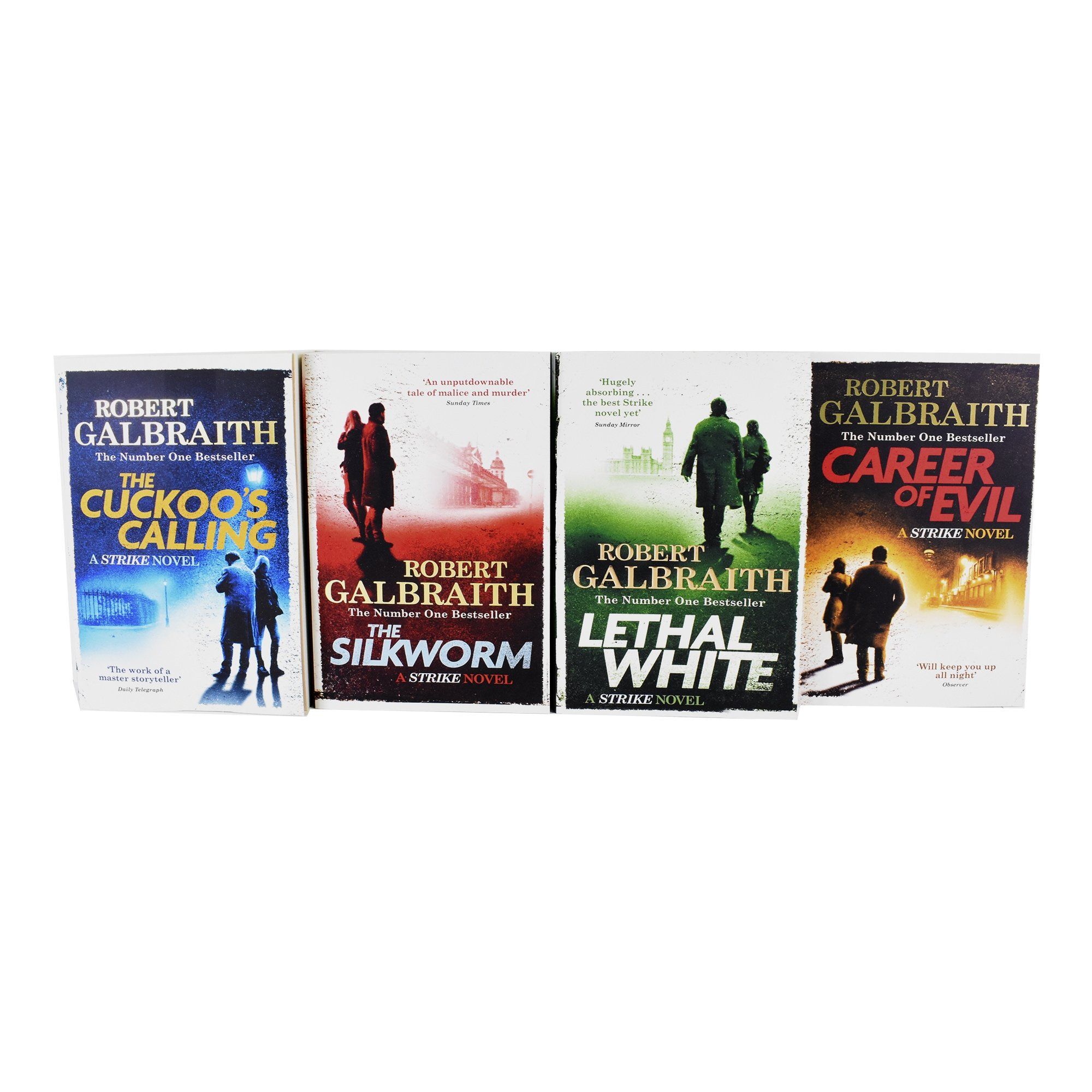 Damaged - Cormoran Strike by Robert Galbraith 4 Books Collection Set - Fiction - E-B00k - T 41